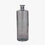 Pacific Lifestyle Accessories Grey Recycled Glass Bottle Vase Tall House of Isabella UK