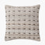Indoor Outdoor Natural Double Stitch Design Scatter Cushion.
