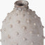 Kali Textured Dot Light Grey Stoneware Vase.