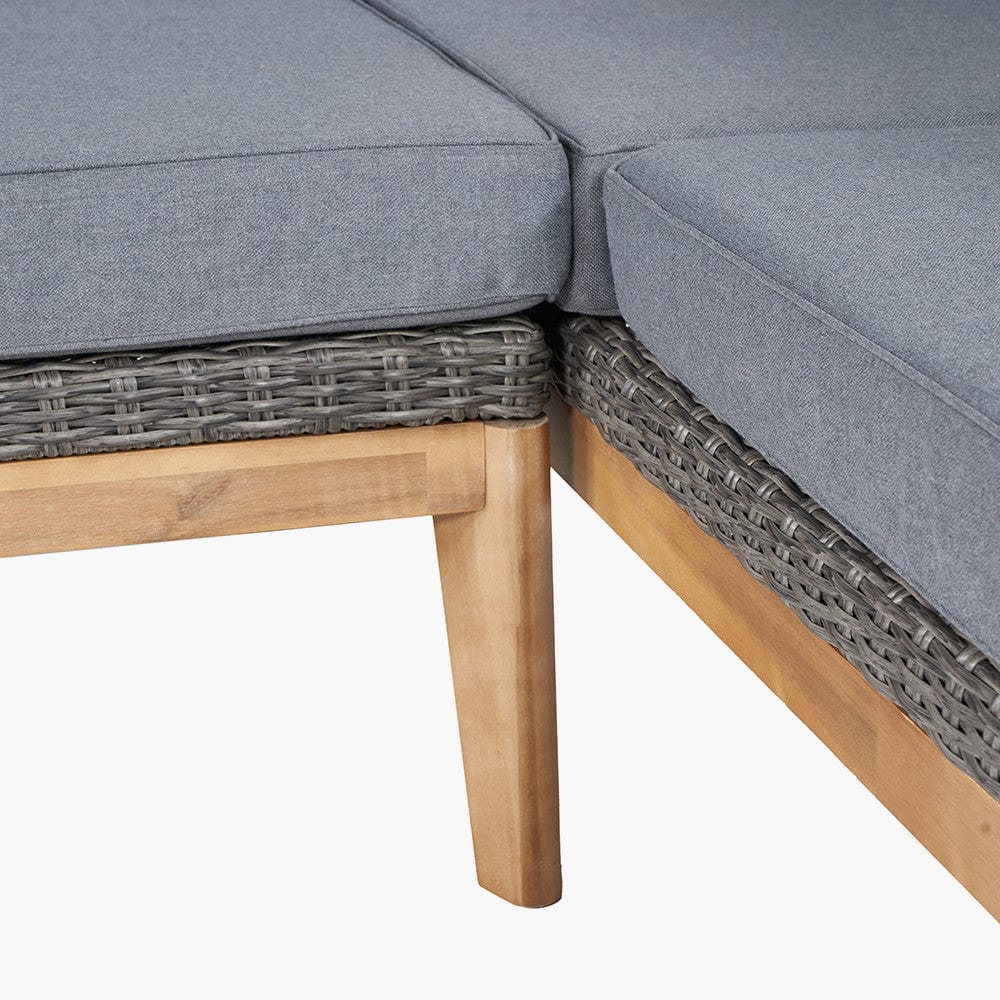 Larissa Corner Set Kubu Grey.