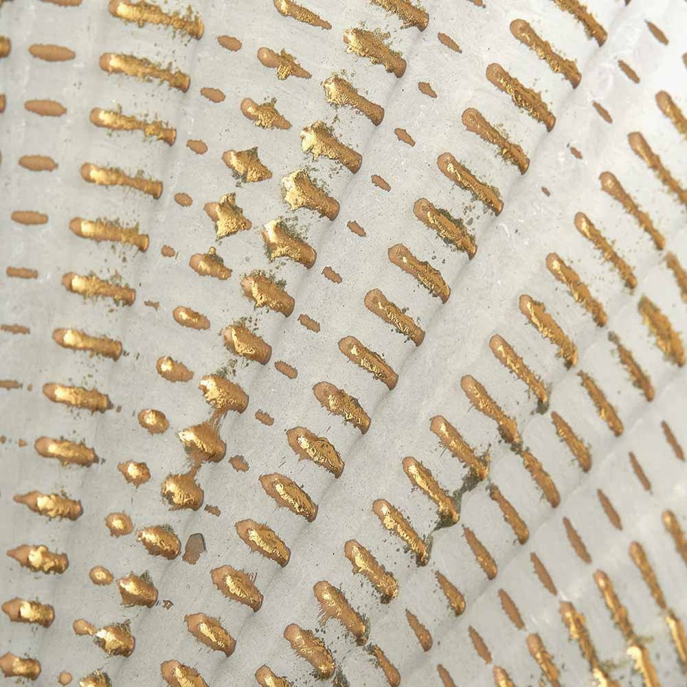 Light Grey and Gold Metal Starburst Wall Art.