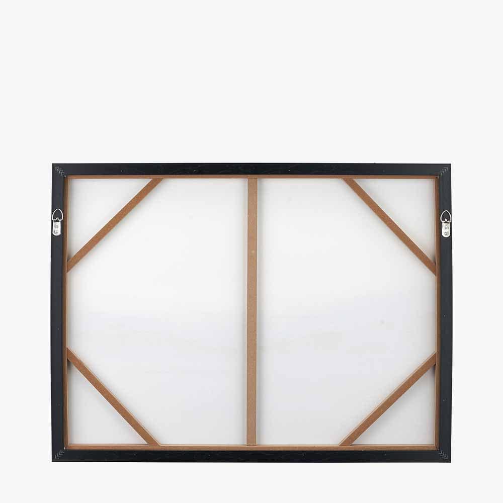 Monochrome Landscape Canvas with Black Frame.