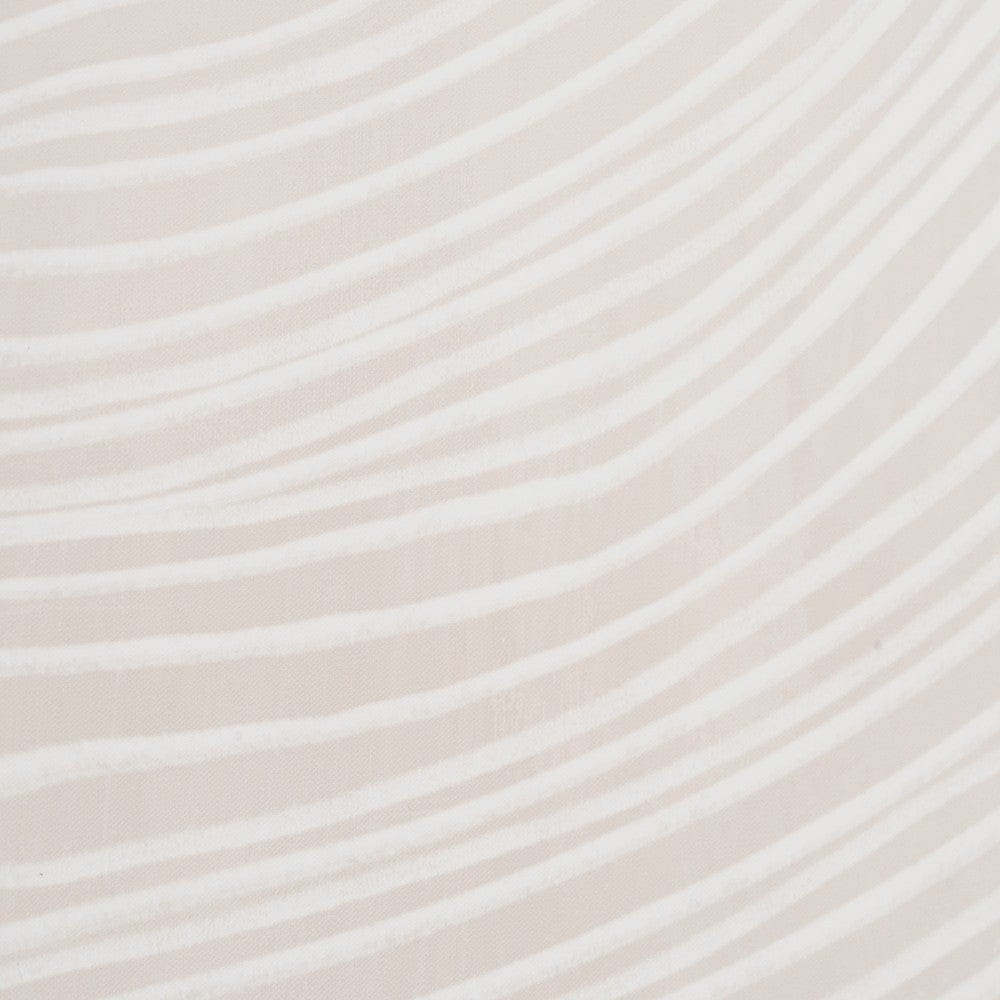 Natural and White Abstract Canvas with Natural Frame.