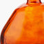 Orange Organic Shaped Recycled Glass Vase.