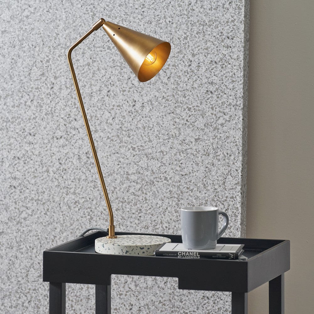 Pavonazzo Desk Lamp.