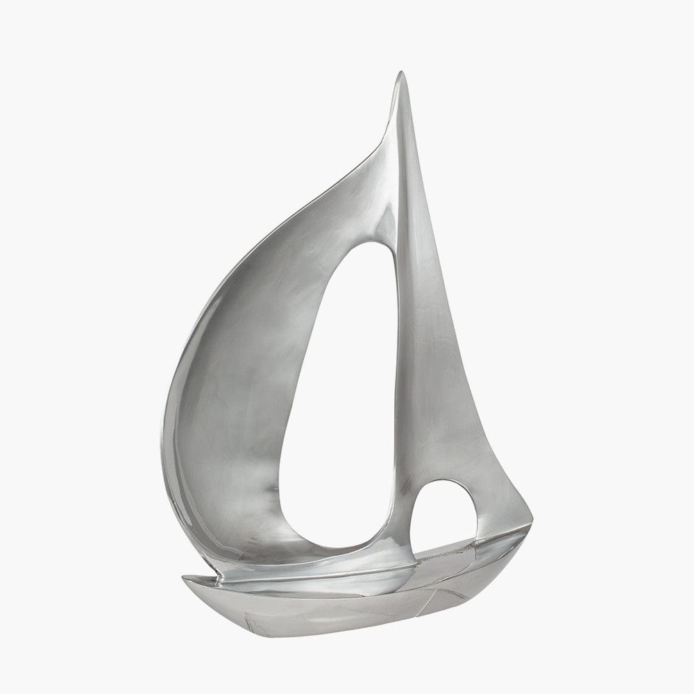 Pacific Lifestyle Accessories Polished Aluminium Sailing Boat House of Isabella UK