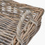 Pacific Lifestyle Accessories S/2 Grey Kubu Basket Trays House of Isabella UK