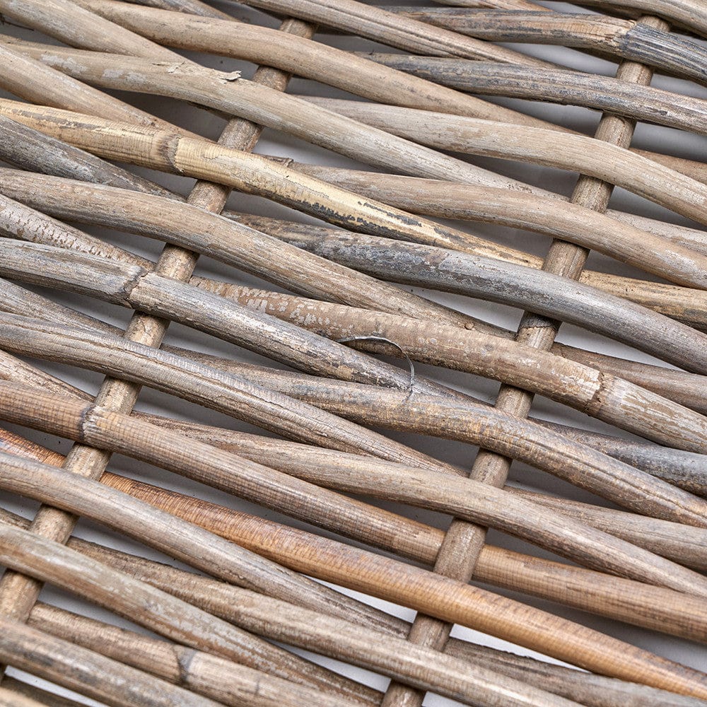 Pacific Lifestyle Accessories S/2 Grey Kubu Basket Trays House of Isabella UK