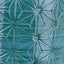 Sidra Aquamarine Stoneware Etch Detail Vase.