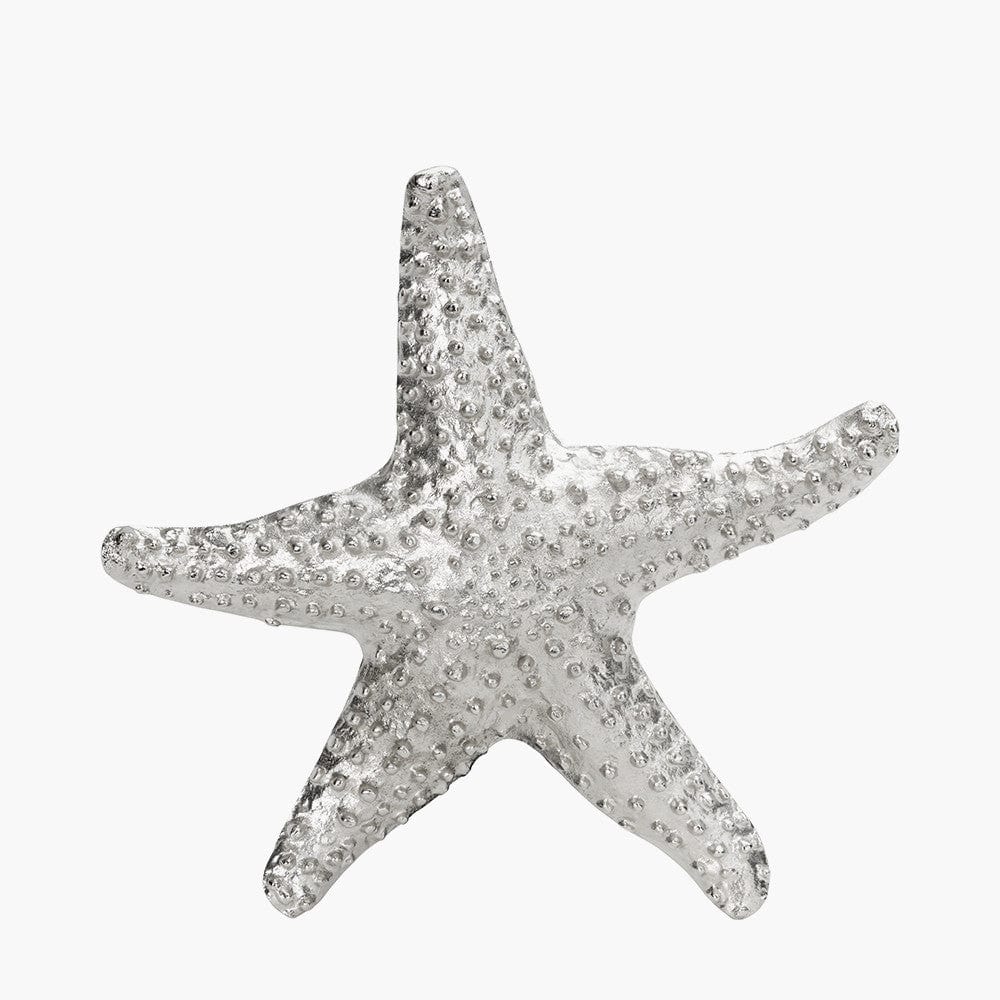 Pacific Lifestyle Accessories Silver Metal Starfish Ornament House of Isabella UK