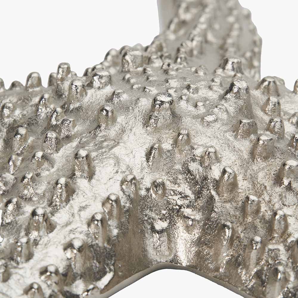 Pacific Lifestyle Accessories Silver Metal Starfish Ornament House of Isabella UK