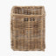 Tobs Grey Kubu Rattan Square Storage Basket.