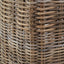 Tobs Grey Kubu Rattan Square Storage Basket.