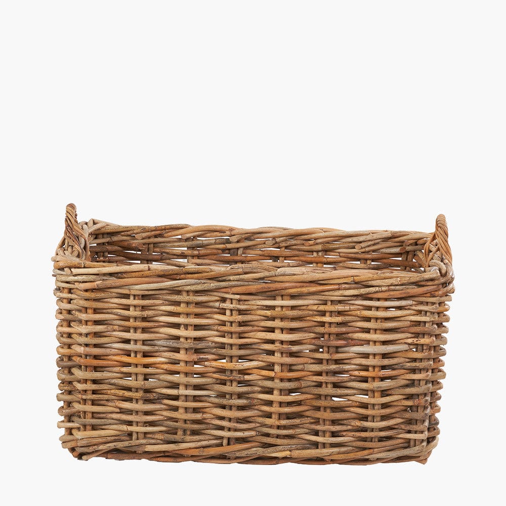 Tobs S/3 Chunky Natural Rattan Storage Baskets.
