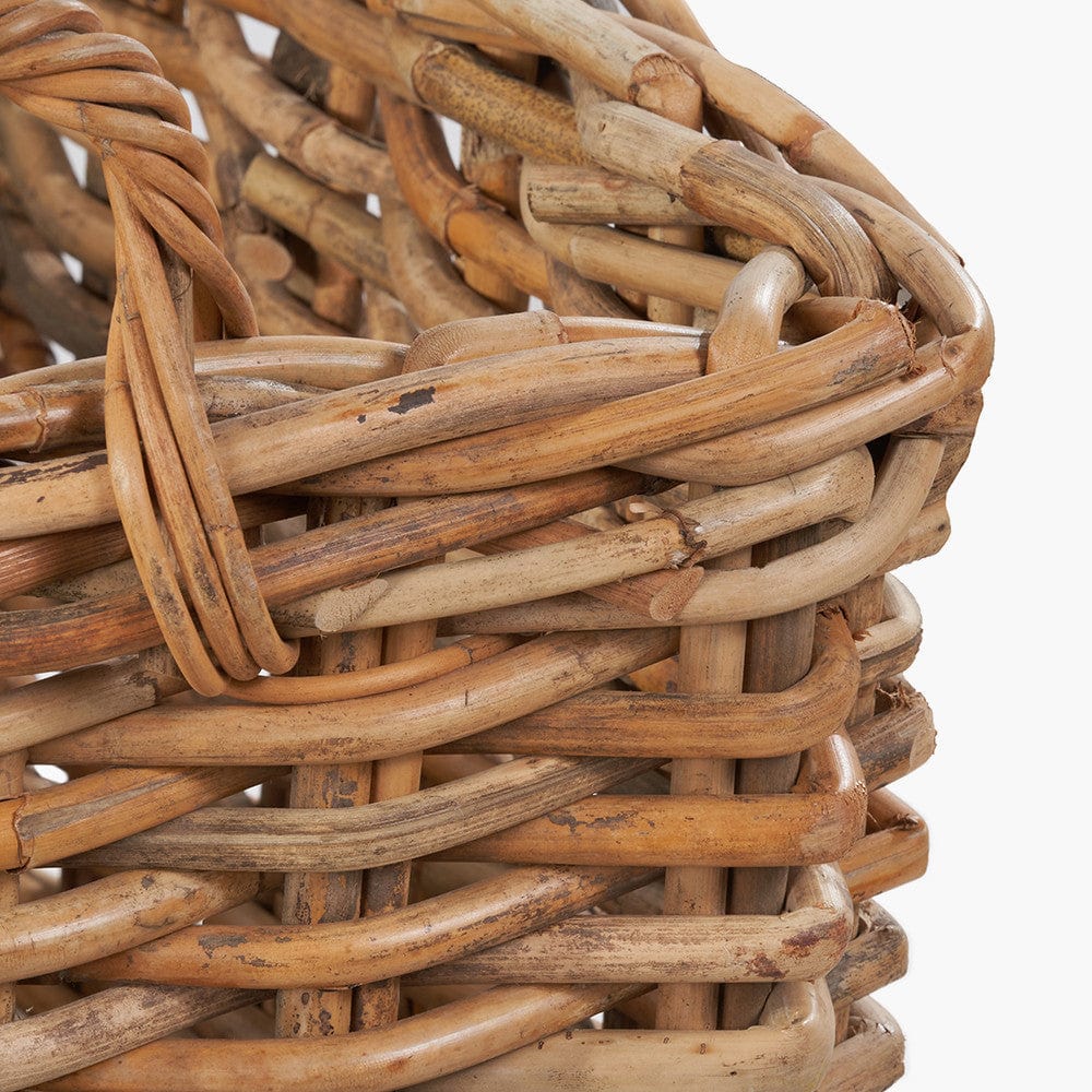 Tobs S/3 Chunky Natural Rattan Storage Baskets.