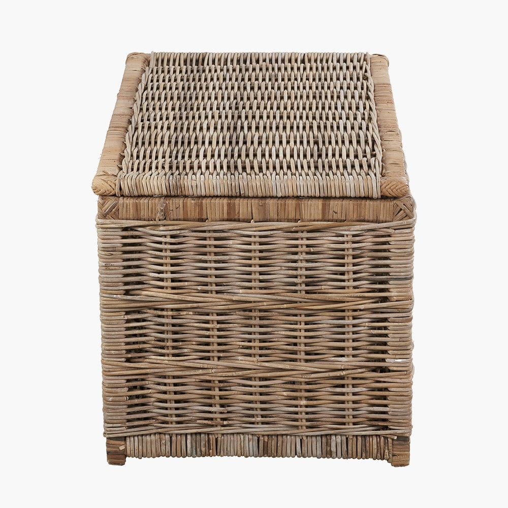 Tobs S/3 Grey Kubu Rattan Basket Chests.