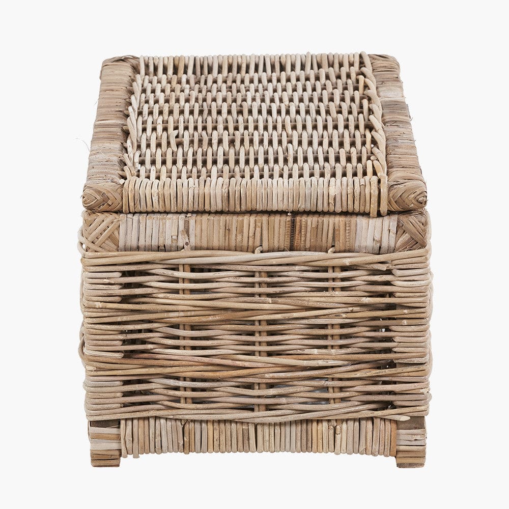 Tobs S/3 Grey Kubu Rattan Basket Chests.