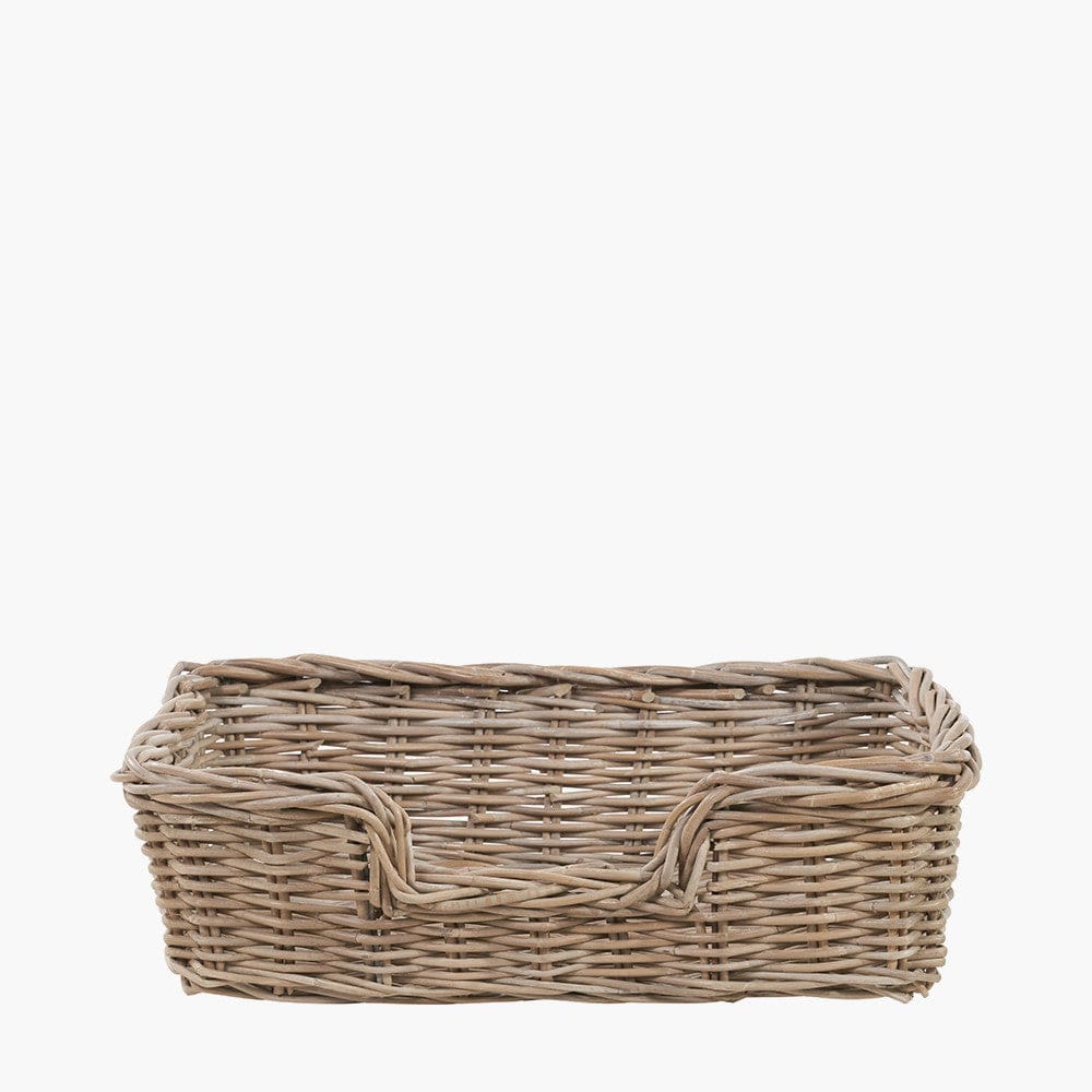 Tobs S/5 Grey Kubu Rattan Basket Dog Beds.