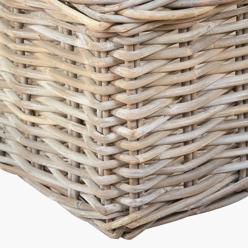 Tobs S/5 Grey Kubu Rattan Basket Dog Beds.