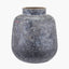 Pacific Lifestyle Accessories Vulcan Grey Volcanic Effect Stoneware Vase House of Isabella UK