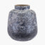 Pacific Lifestyle Accessories Vulcan Grey Volcanic Effect Stoneware Vase House of Isabella UK