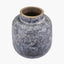 Pacific Lifestyle Accessories Vulcan Grey Volcanic Effect Stoneware Vase House of Isabella UK