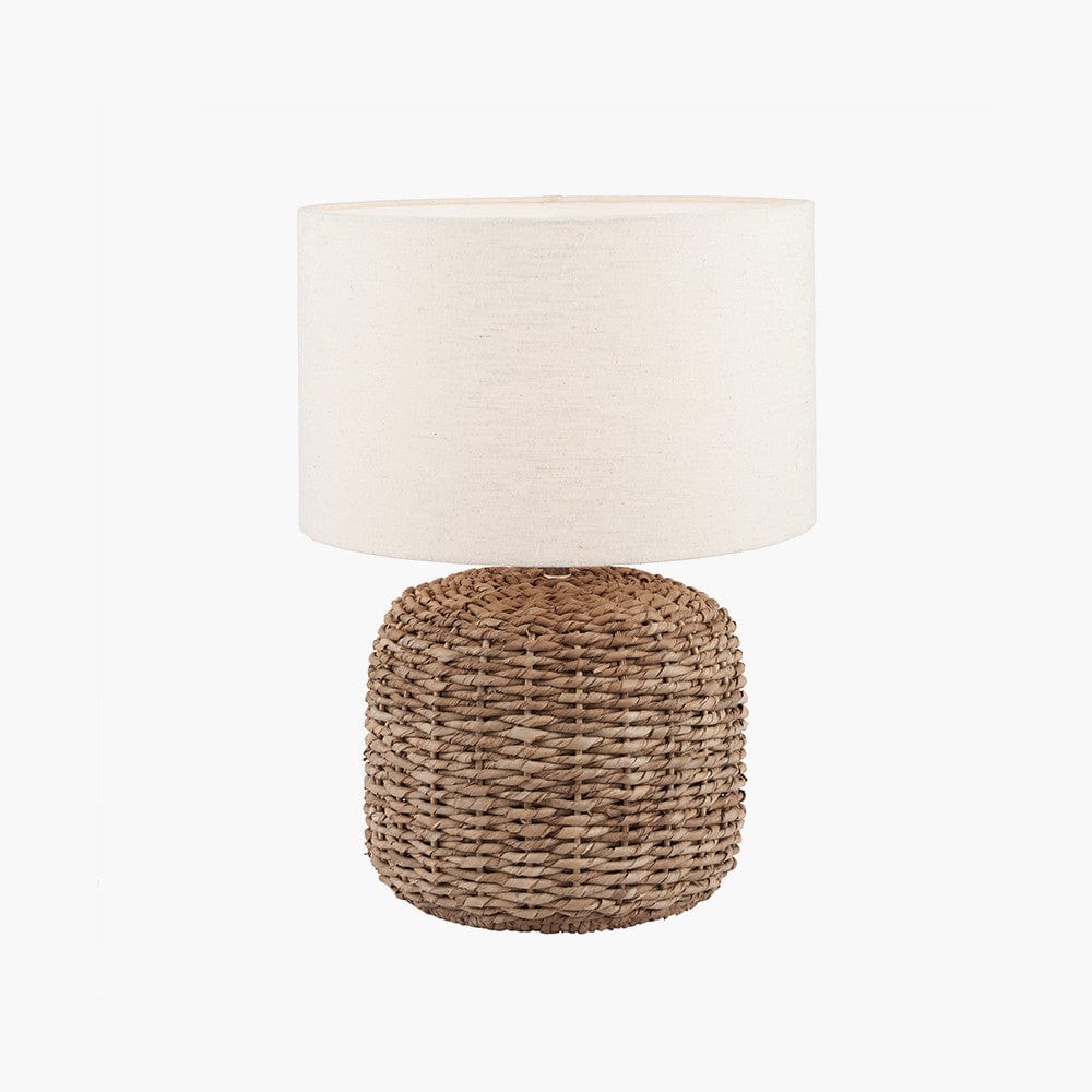 Acer Natural Woven Small Table Lamp.