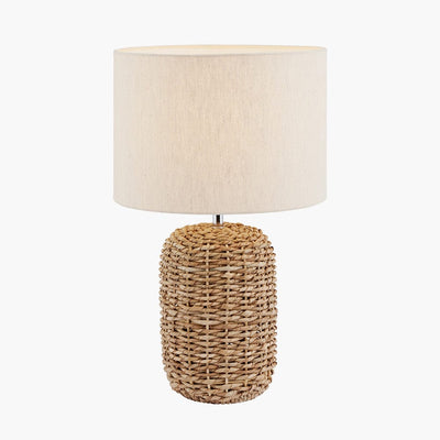 Pacific Lifestyle Lighting Acer Natural Woven Tall Table Lamp House of Isabella UK