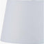 Pacific Lifestyle Lighting Adelaide 35cm Ivory Tapered Cotton Mix Lampshade House of Isabella UK