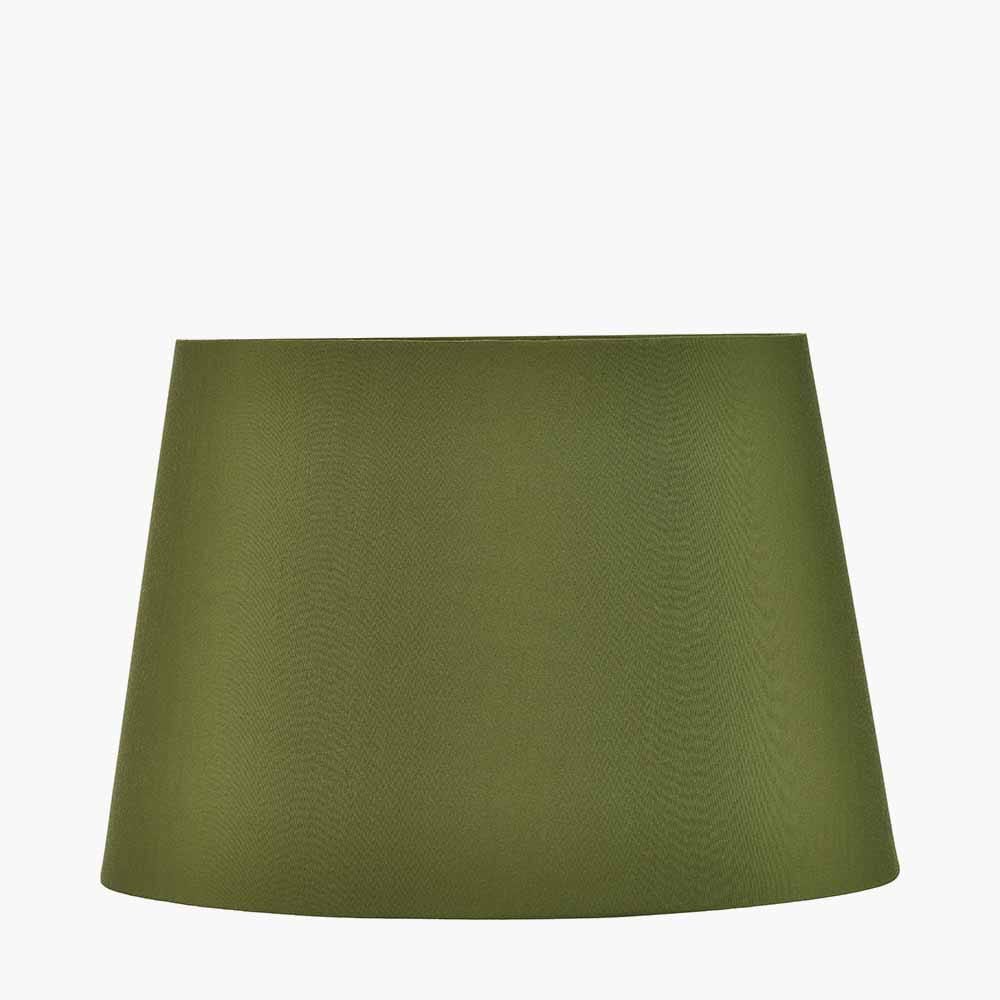 Pacific Lifestyle Lighting Adelaide 35cm Sage Tapered Cotton Mix Lampshade House of Isabella UK