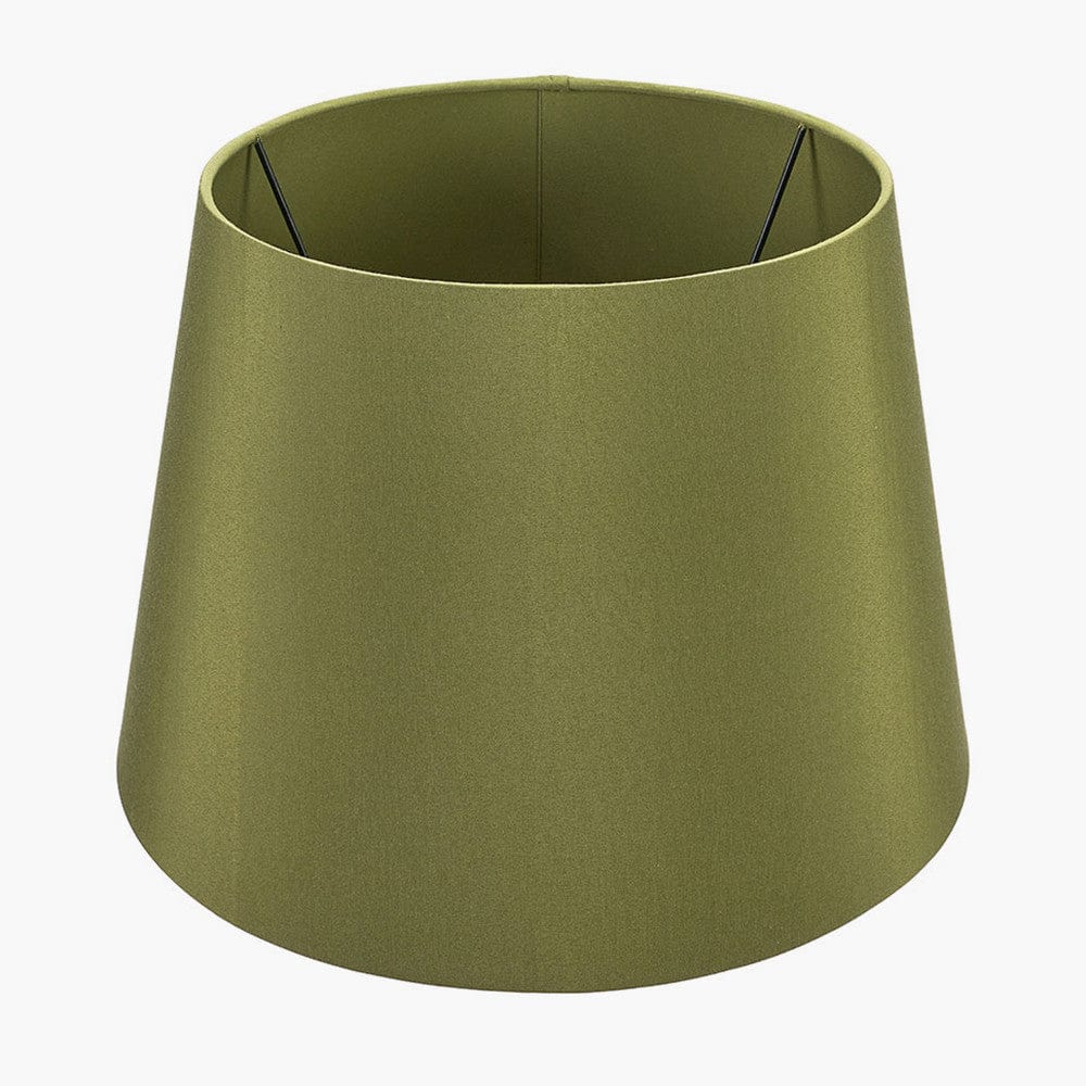 Pacific Lifestyle Lighting Adelaide 35cm Sage Tapered Poly Cotton Shade House of Isabella UK