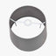 Pacific Lifestyle Lighting Adelaide 35cm Steel Grey Tapered Cotton Mix Lampshade House of Isabella UK