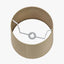 Pacific Lifestyle Lighting Adelaide 35cm Taupe Tapered Cotton Mix Lampshade House of Isabella UK