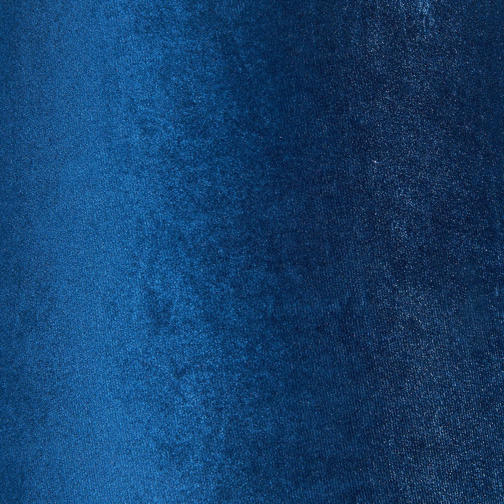 Aida 40cm Sapphire Velvet Tapered Lampshade.