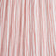Pacific Lifestyle Lighting Alia Grey Wash Turned Mango Wood Floor Lamp Base with Thiago 45cm Cinnamon Stripe Mushroom Pleat Tapered Lampshade House of Isabella UK