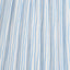Pacific Lifestyle Lighting Alia Grey Wash Turned Mango Wood Table Lamp Base with Thiago 45cm Ocean Blue Stripe Mushroom Pleat Tapered Lampshade House of Isabella UK