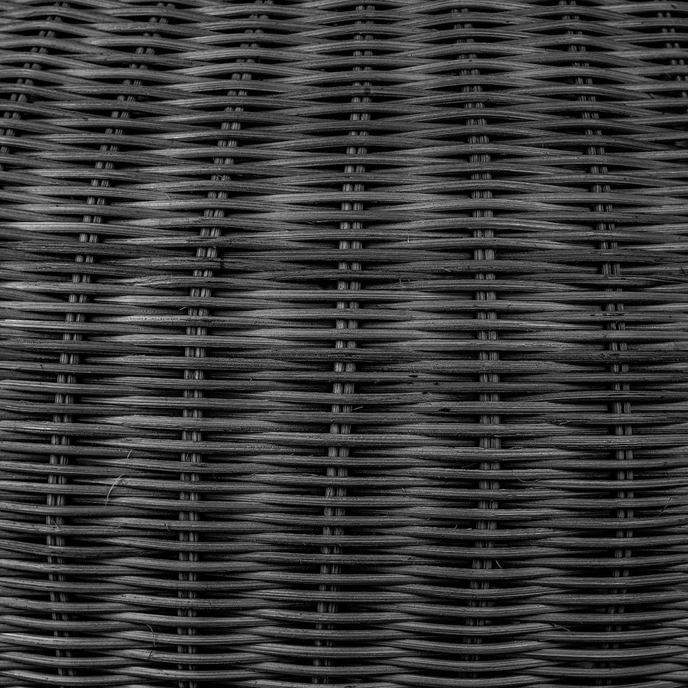 Allona Black Rattan Pendant.