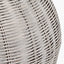 Allona Grey Wash Rattan Table Lamp.