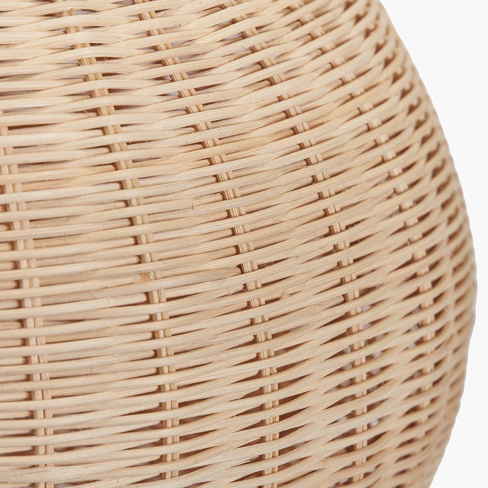 Allona Natural Rattan Table Lamp.