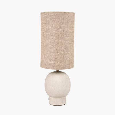 Pacific Lifestyle Lighting Althea Sandstone Table Lamp House of Isabella UK