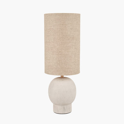 Pacific Lifestyle Lighting Althea Sandstone Table Lamp House of Isabella UK