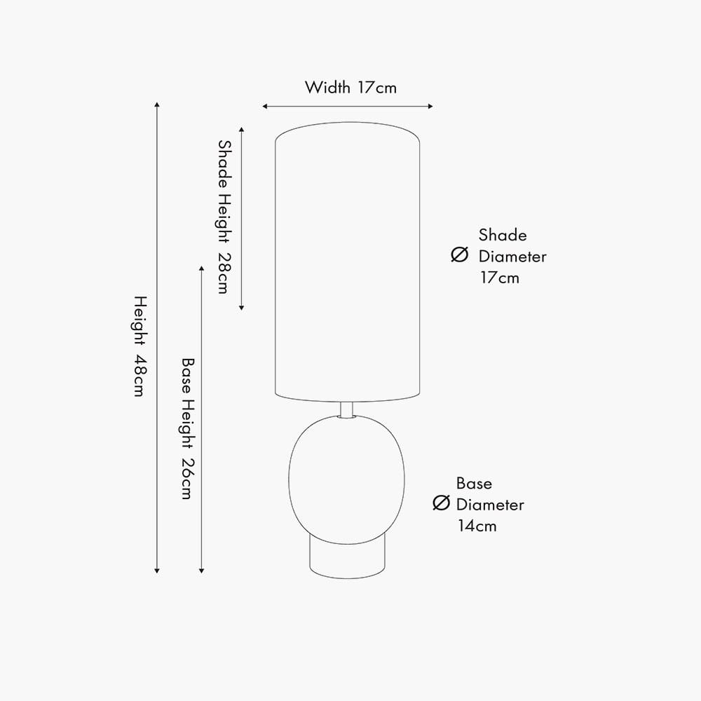 Althea Sandstone Table Lamp.
