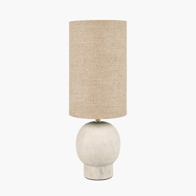 Pacific Lifestyle Lighting Althea Sandstone Table Lamp House of Isabella UK