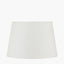 Pacific Lifestyle Lighting Amalia Natural Ombre Textured Stoneware Tall Table Lamp Base with Adelaide 35cm Ivory Tapered Cotton Mix Lampshade House of Isabella UK