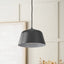 Pacific Lifestyle Lighting Amalie Black Metal Retro Pendant House of Isabella UK