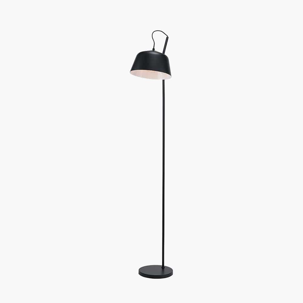 Pacific Lifestyle Lighting Amalie Black Metal Retro Task Floor Lamp House of Isabella UK