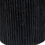 Pacific Lifestyle Lighting Ananya Black Paper Mache and Metal Textured Dome Table Lamp House of Isabella UK