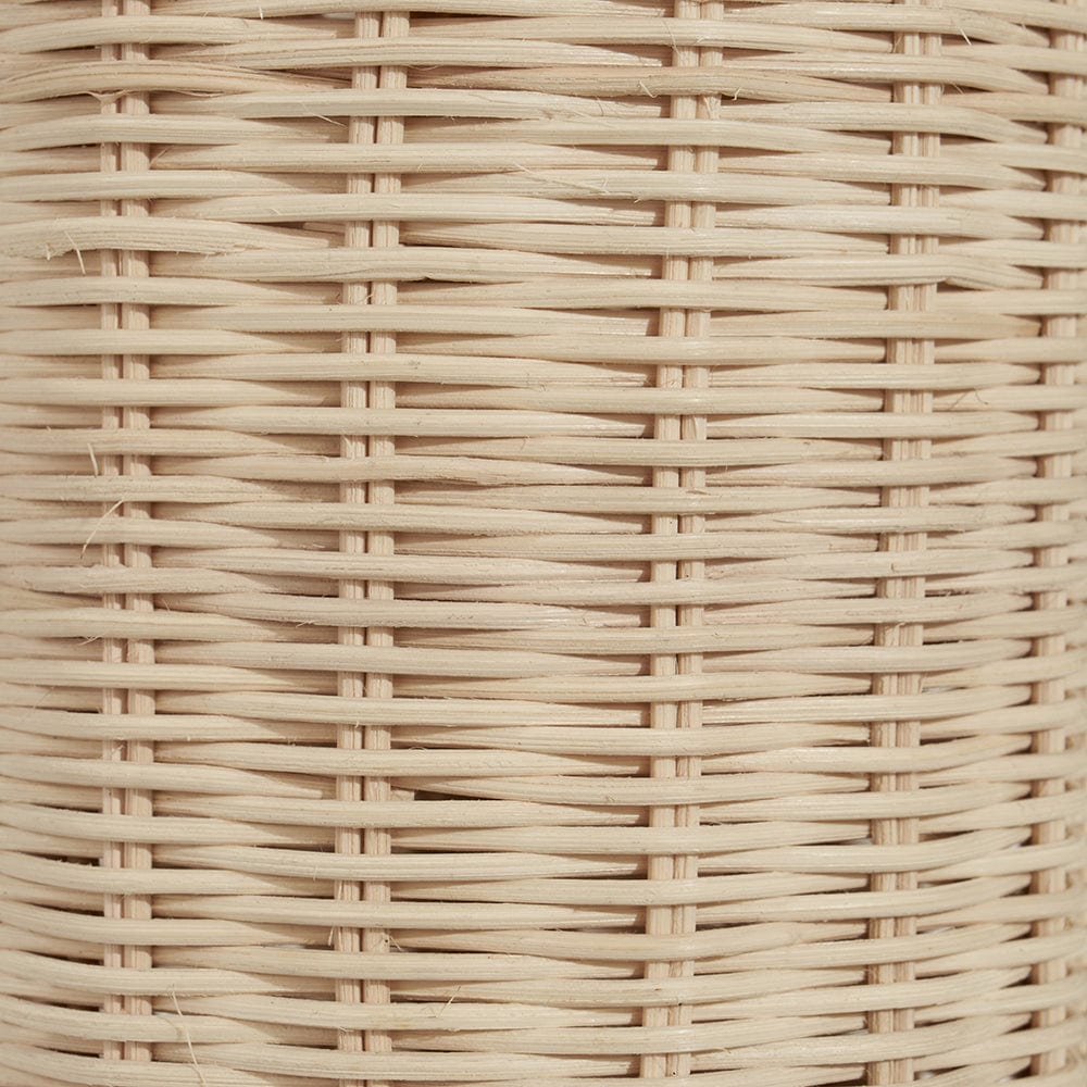 Anika Natural Rattan Bottle Table Lamp.