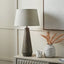 Pacific Lifestyle Lighting Arbor Verdi Gris Metal Conical Table Lamp Base House of Isabella UK