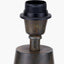 Pacific Lifestyle Lighting Arbor Verdi Gris Metal Conical Table Lamp Base House of Isabella UK